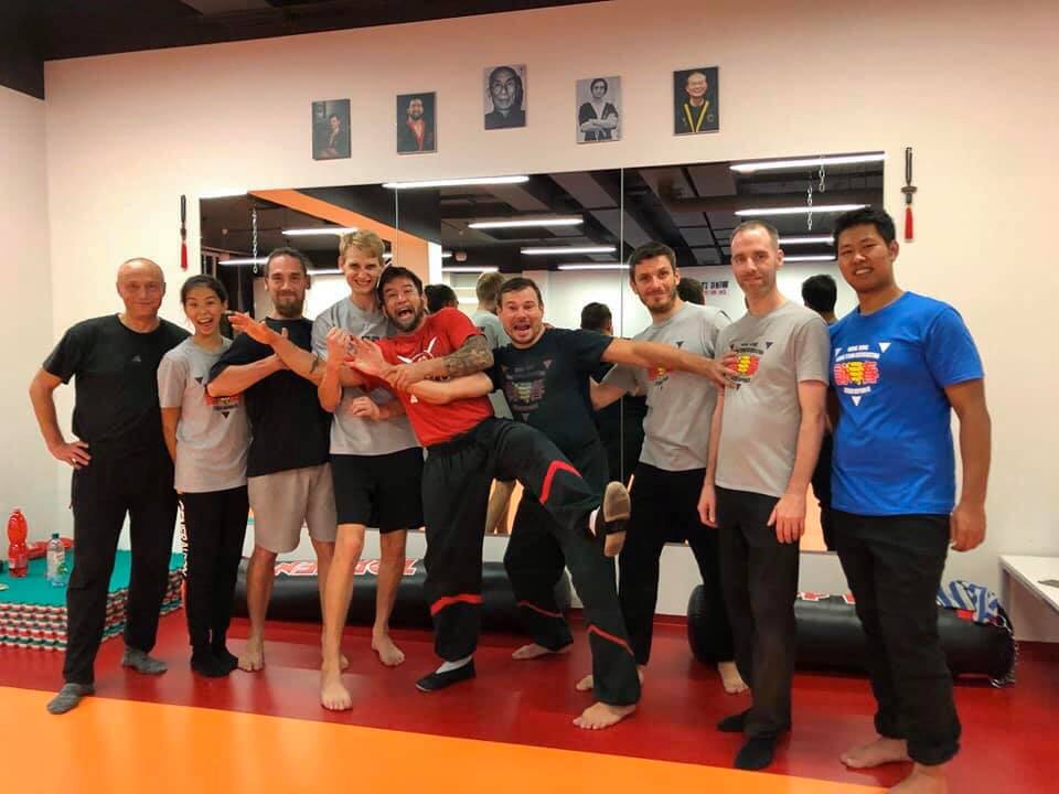 Skupina Wing Tsun Rakovník po tréninku